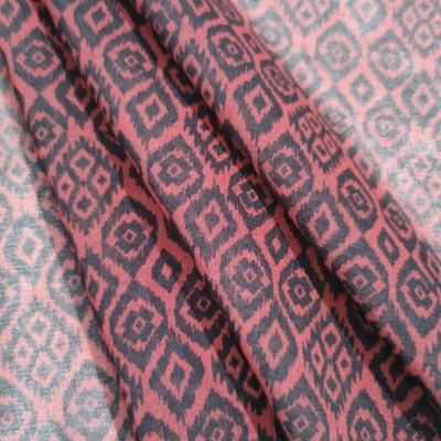 Tejido Chiffon ZIMMER BORDEAUX