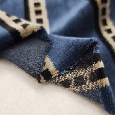 Malha Peluche Jaquard D.TEAL