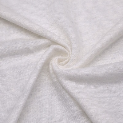 Tejido 100 % lino EGG WHITE