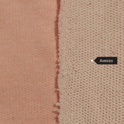 Felpa americana alg/poli/visc PINKY