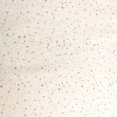 Tecido Popeline GREY STARS