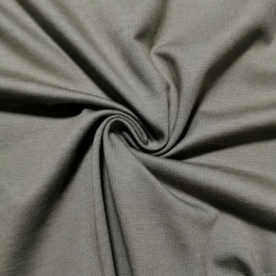 Retalho malha jersey c / elastano ARMY CINZENTO