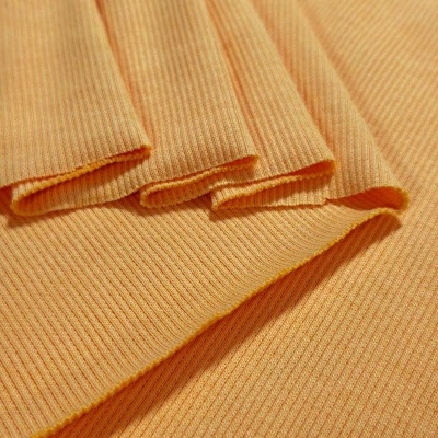 Malha canelada/rib alg/org CALÊNDULA