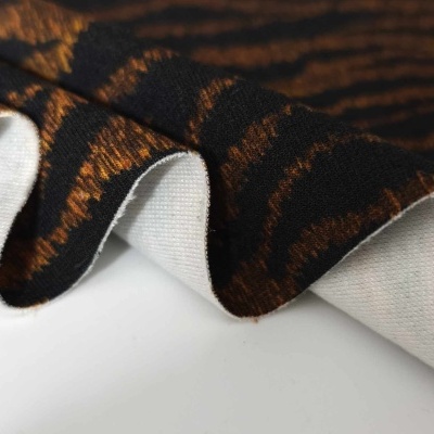 Tissu interlock point Roma avec élasthanne GOLDEN TIGER