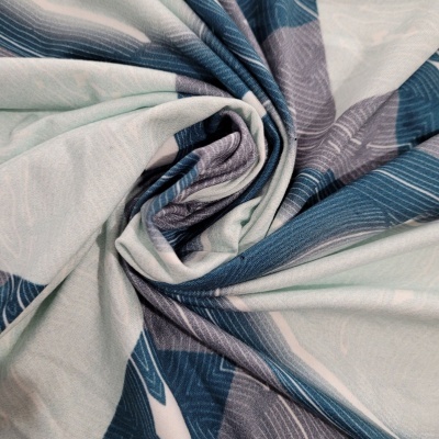 Malha Jersey Licra LOSANGOS AZUL