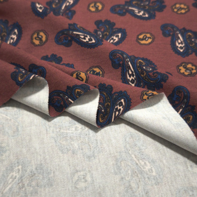 Malha Jersey Interlock GRAFTY WINE