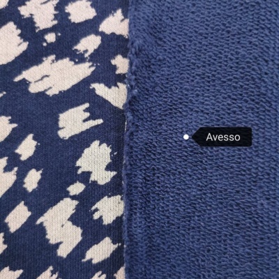 Felpa Americana alg/viscose NAVY PINTER