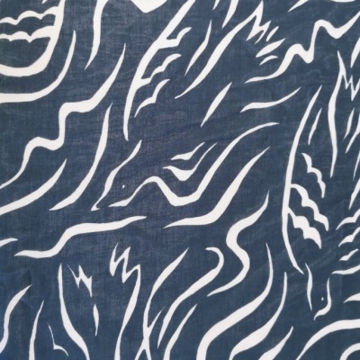 Tecido Voile WHITE BIRD