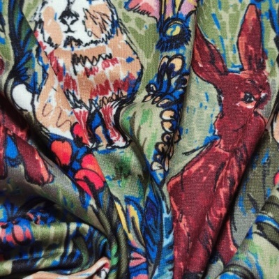 Malha Jersey Algodão c / elastano RABBITS