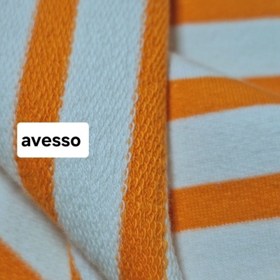 Felpa Italiana algodão c / elastano RISCAS LARANJAS