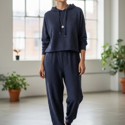 Malha Jacquard NAVY