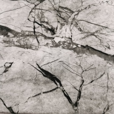 Malha canelada / rib GREY C/ RAIOS - OFF WHITE