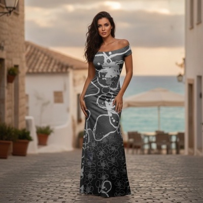 Malha Jersey Algodão c / elastano DEEP BLACK