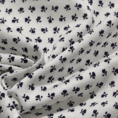 Malha Jersey Algodão BLACK FLORAL