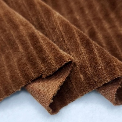 Tejido de punto (tipo terciopelo) Jacquard  elastano