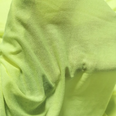 Jersey avec élasthanne JAUNE FLUORESCENT