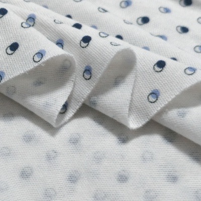 Malha Jersey Interlock algodão ECLIPSE AZUL