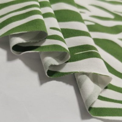 Malla Jersey Licra ZEBRA VERDE