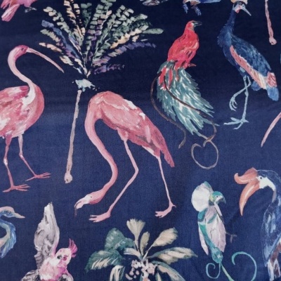 Tecido Voile TROPICAL BIRDS