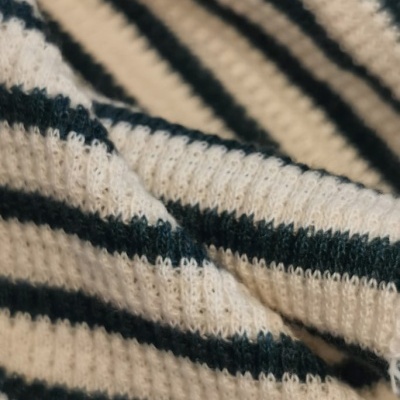 Maille côtelée / Rib RISCAS PÉROLA VERDE TROPA