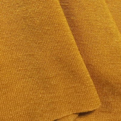 Malha Jersey Viscose c / elastano MOSTARDA