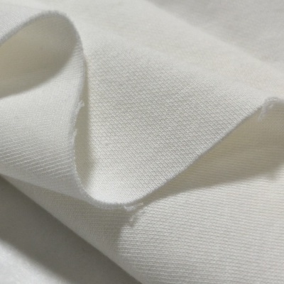 Malha Jersey Interlock algodão WHITE
