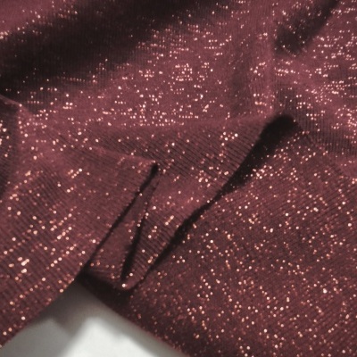 Tejido de punto / rib GOLD LUREX