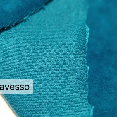 Peluche fabric (velvet type) PACIFIC BLUE