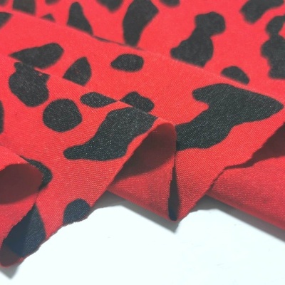 Malla Jersey Licra RED LEOPARD