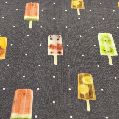 Malha Jersey Interlock algodão ICE-CREAM