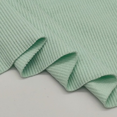 Tejido de punto / rib VERDE