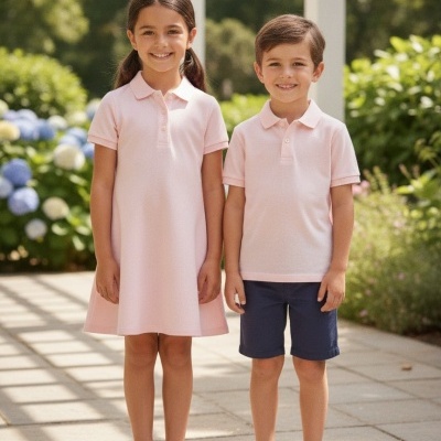 Malha Piquet Algodão ROSA BEBE