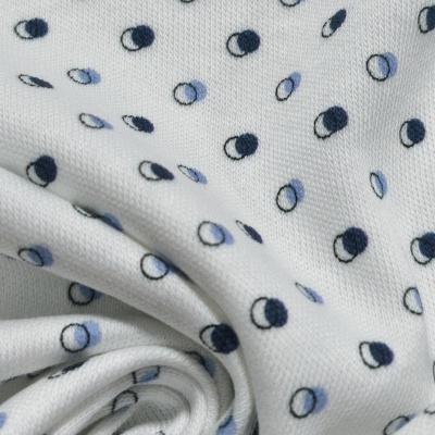 Malha Jersey Interlock algodão ECLIPSE AZUL