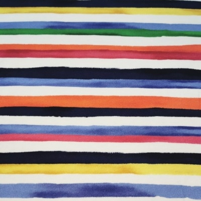 Malha Jersey Algodão LISTRAS COLORS