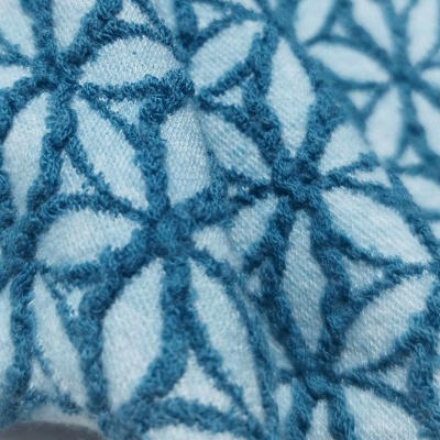 Malha Jacquard Interlock c/ Elastano Mirror