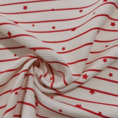 Malla Jacquard ESTRELLAS ROJAS