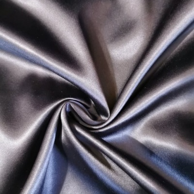 Tecido Cetim termoculado / Elastano BLACK