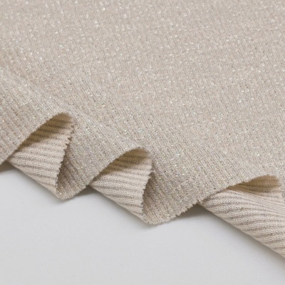 Malha canelada / rib PINGUIM LUREX