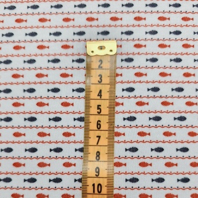 Malha Jersey Interlock algodão FISH SEA