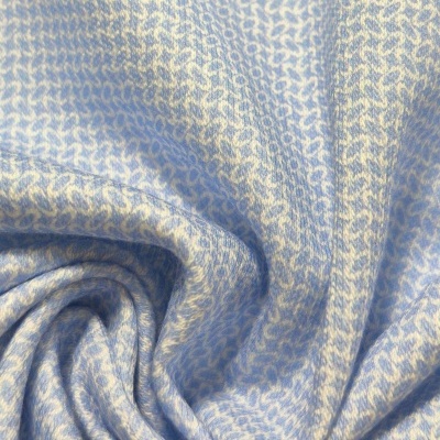 Malha Jersey Interlock algodão BLUE TEAR