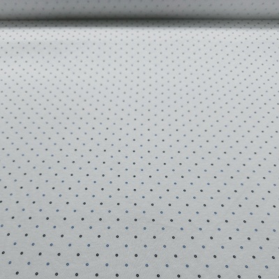 Malha Jersey Interlock algodão LUNARES AZULES