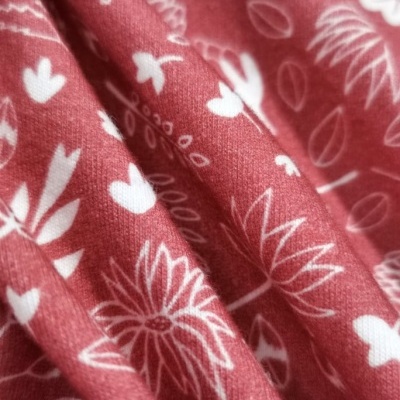 Malha Jersey c/ Elastano JARDIM BRANCO