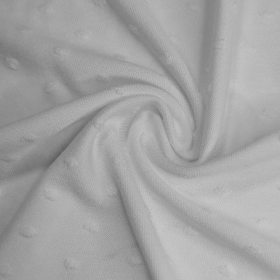 Jersey Jacquard Peluche con elastano RELIEVES BLANCOS