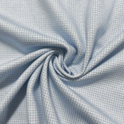 Malha Jersey Interlock algodão BLUE TEAR