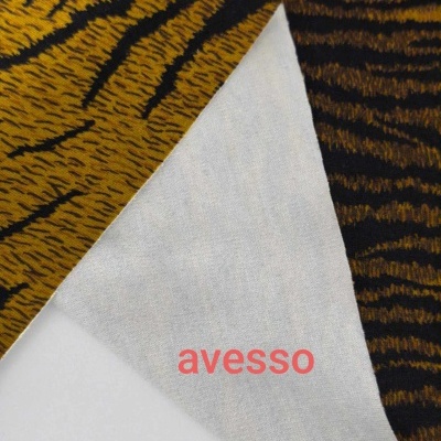 Tissu interlock point Roma avec élasthanne GOLDEN TIGER