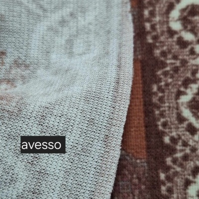 Tejido de punto jersey Interlock  Roma BORDOU