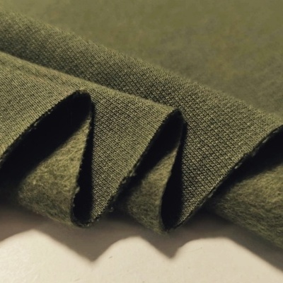 Felpa Italiana c/carda e elastano KHAKI