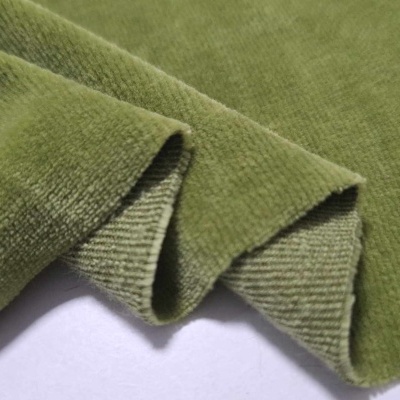 Malha Peluche (tipo veludo) DARK LIME