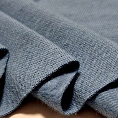 Jersey coton avec élasthanne RAGE BLUE