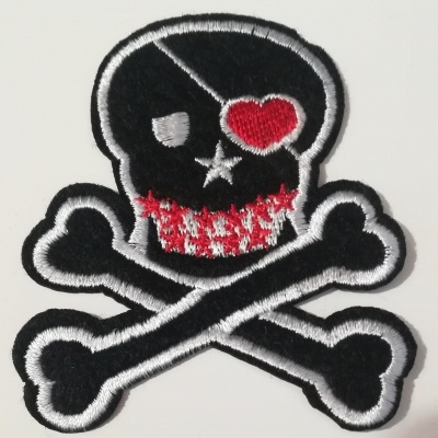 Aplicação Termo-adesiva Caveira